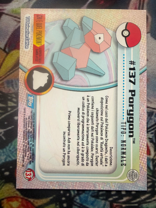 Topps Porygon No Holo - EX (Excellent) – Pokémon – foto 2