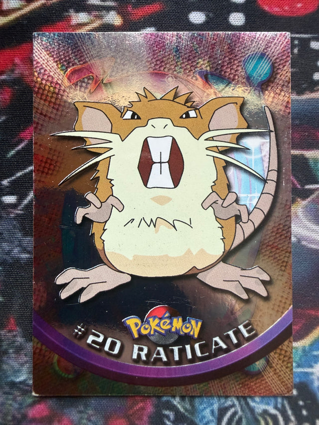 Topps Raticate Holo - Condizione EX – Pokémon