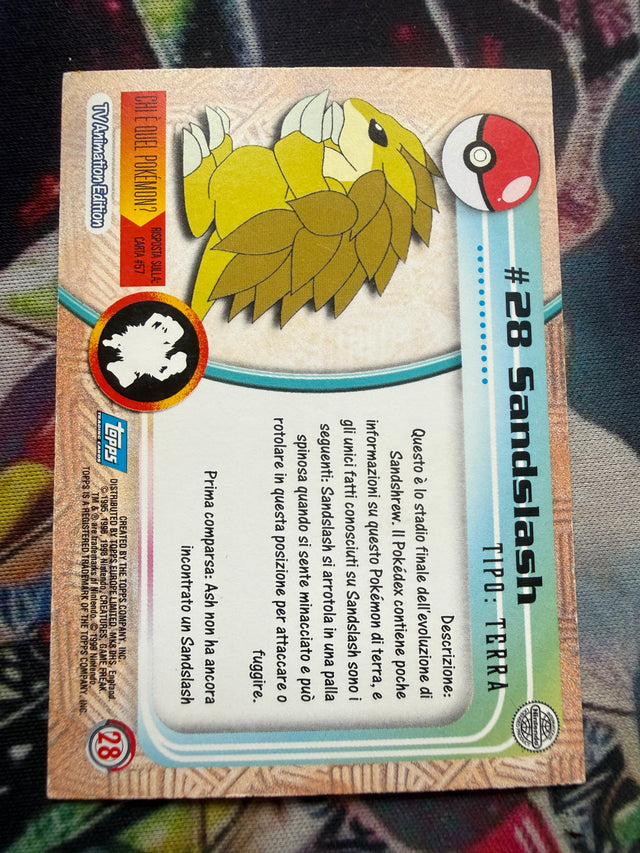 Topps Sandslash | Good | Holo – Pokémon – foto 3
