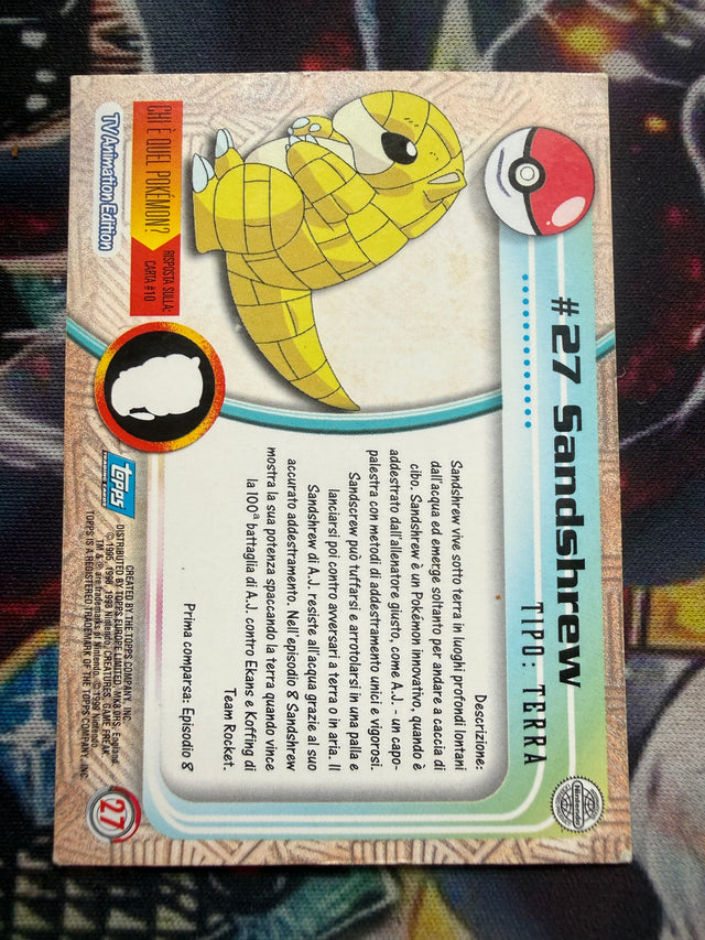 Topps Sandshrew | EX | No Holo – Pokémon – foto 3