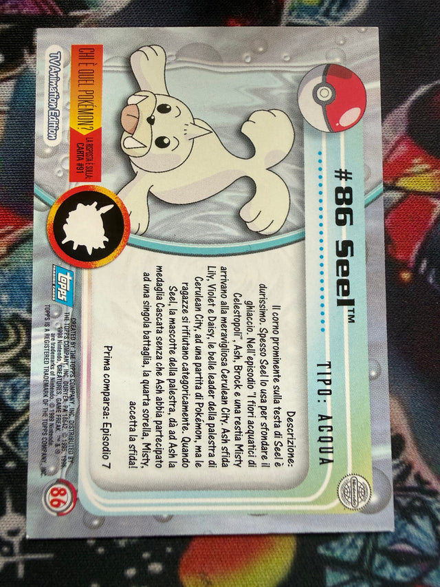 Topps Seel holo | EX | Holo – Pokémon – foto 3