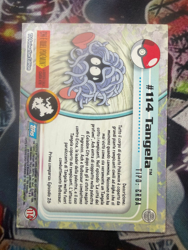 Topps Tangela No Holo - EX (Excellent) – Pokémon – foto 2