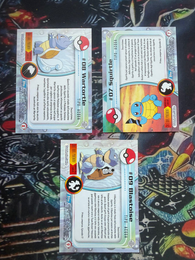 Topps trio Blastoise – Pokémon – foto 2