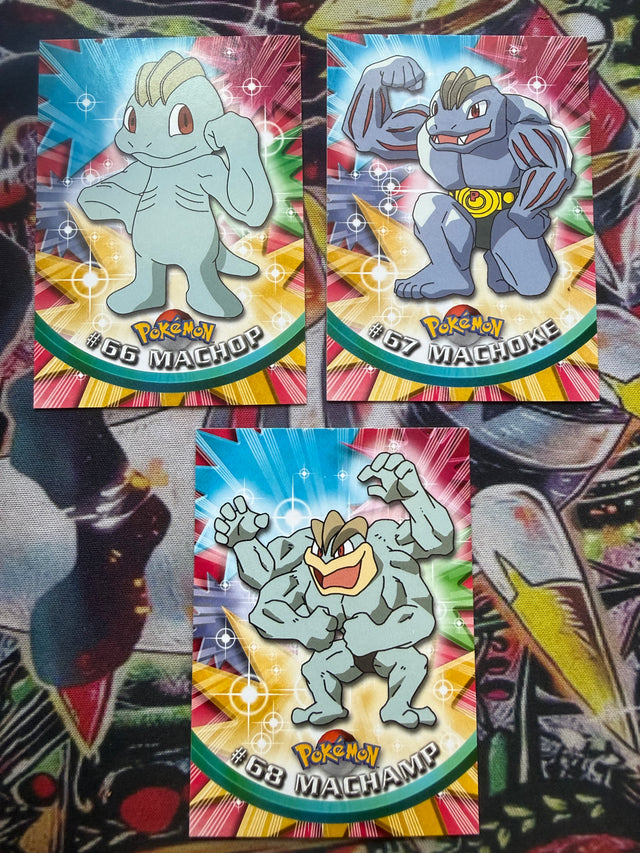 Topps Trio Machamp | EX | No Holo – Pokémon