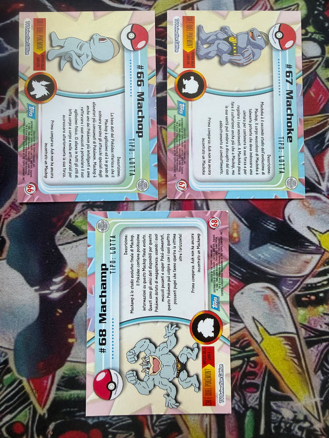 Topps Trio Machamp | EX | No Holo – Pokémon – foto 2