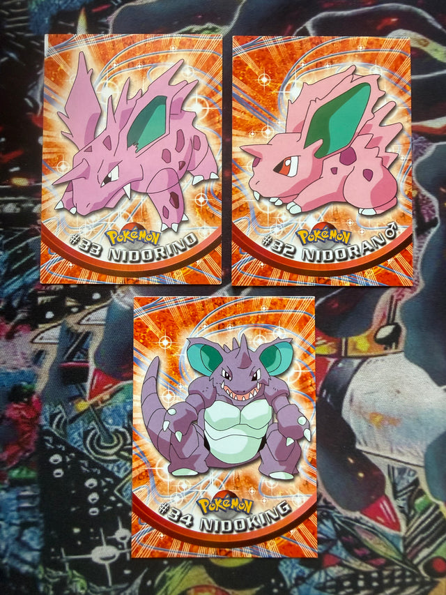 Topps Trio Nidoking | EX | No Holo – Pokémon