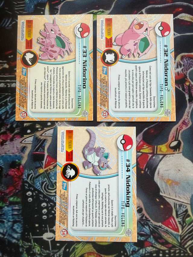 Topps Trio Nidoking | EX | No Holo – Pokémon – foto 2