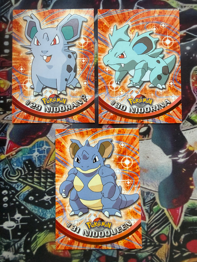 Topps Trio Nidoqueen | EX | No Holo – Pokémon