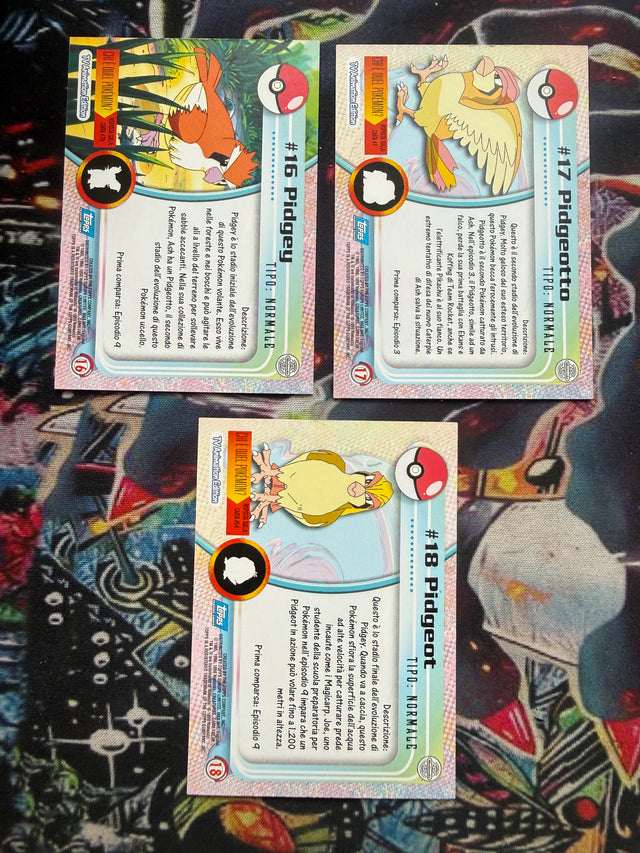 Topps Trio Pidgeot | EX | No Holo – Pokémon – foto 2