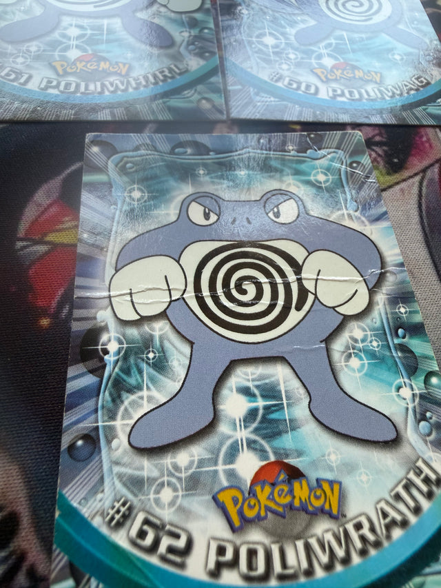 Topps Poliwrath No Holo - G (Good) – Pokémon – foto 2