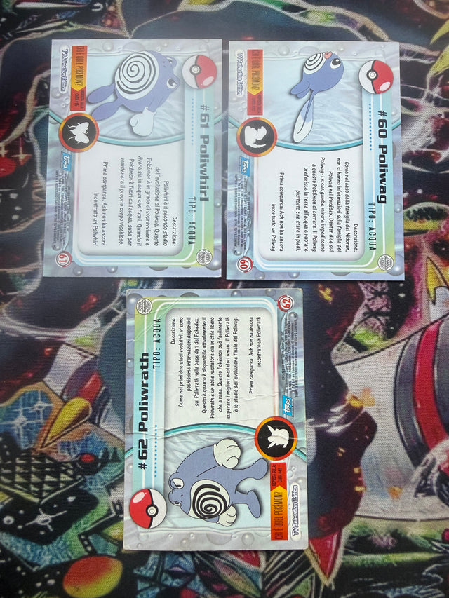 Topps Poliwrath No Holo - G (Good) – Pokémon – foto 3