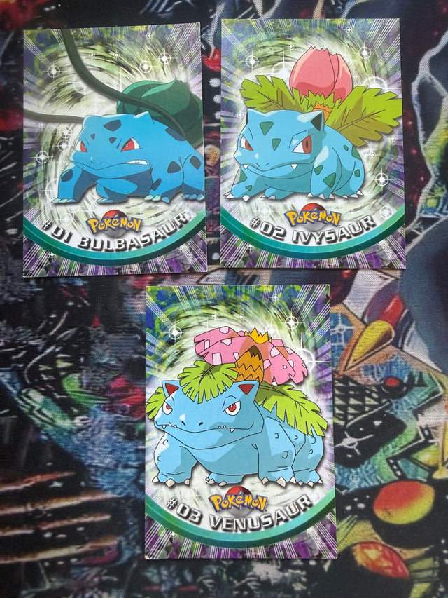 Topps trio Venusaur – Pokémon