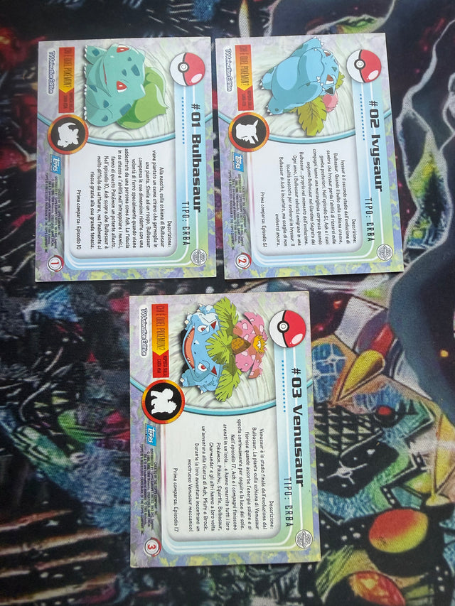 Topps trio Venusaur – Pokémon – foto 2