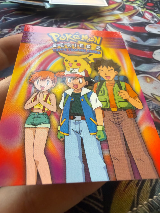 Topps Pokémon TV1 Ash Misty Brock No Holo – Pokémon – foto 3