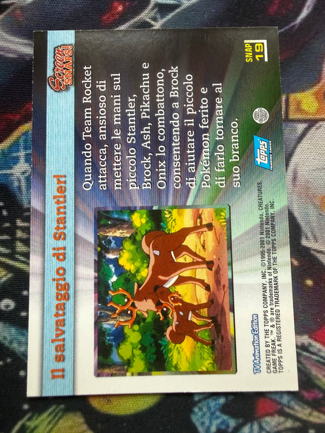 Topps Pokémon TV1 Brock e Alce No Holo – Pokémon – foto 2