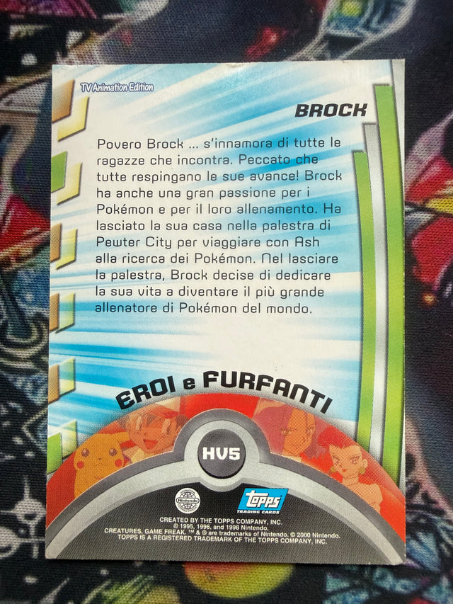 Topps Pokémon TV1 Brock No Holo – Pokémon – foto 2