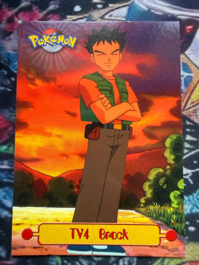 Topps Pokémon TV1 Brock tramonto No Holo – Pokémon