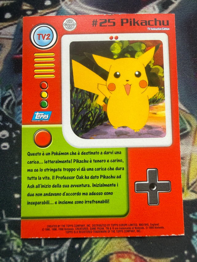 Topps Pokémon TV1 Pikachu No Holo – Pokémon – foto 2
