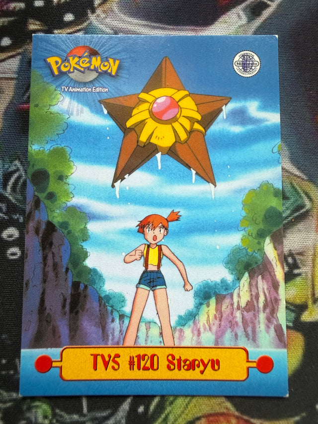 Topps Pokémon TV1 Starmie e Misty No Holo – Pokémon