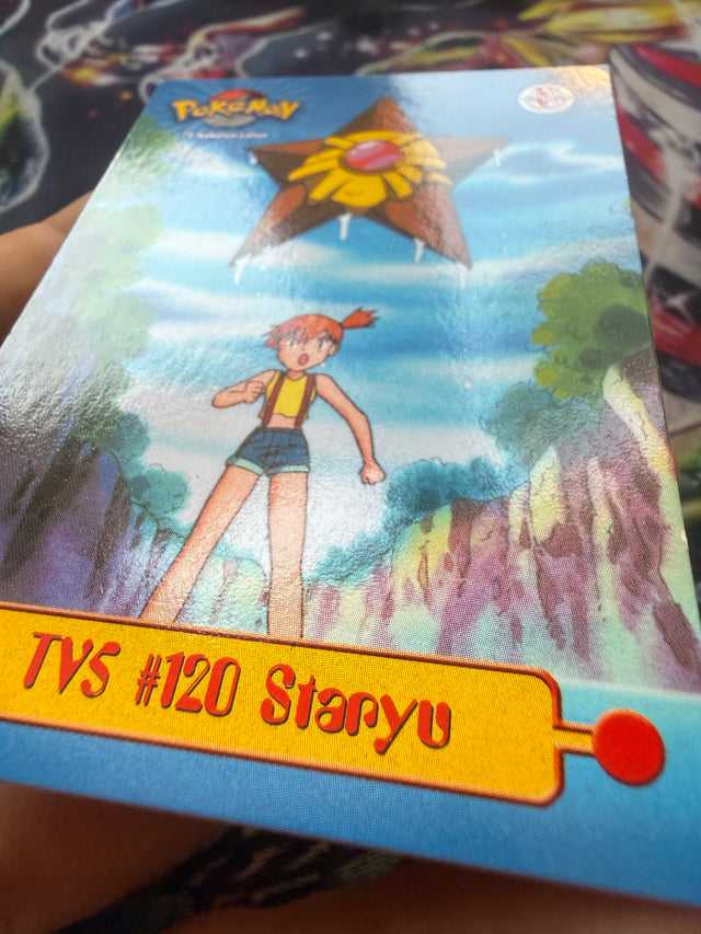 Topps Pokémon TV1 Starmie e Misty No Holo – Pokémon – foto 3