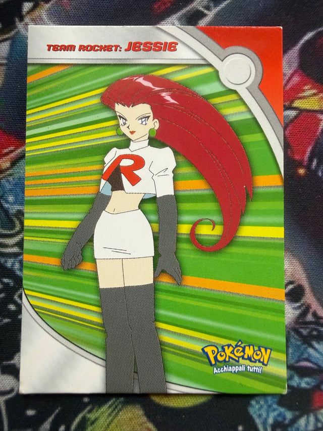 Topps Pokémon TV1 Team Rocket Jessie No Holo – Pokémon