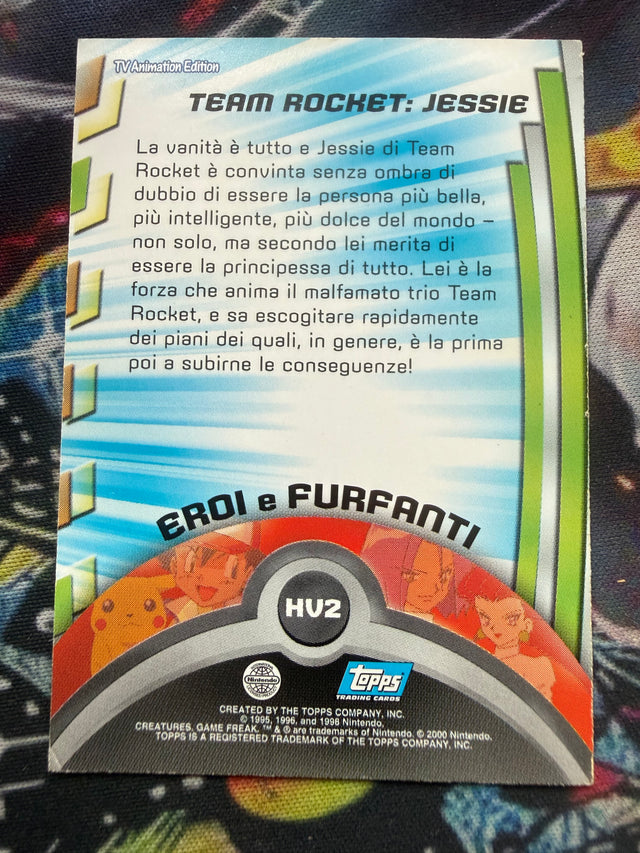 Topps Pokémon TV1 Team Rocket Jessie No Holo – Pokémon – foto 2