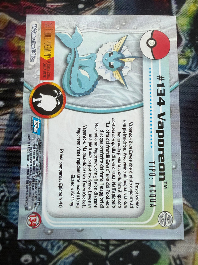 Topps Vaporeon | EX | No Holo – Pokémon – foto 2