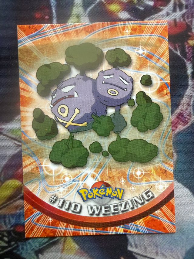Topps Weezing No Holo - EX (Excellent) – Pokémon
