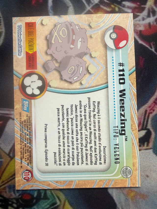Topps Weezing No Holo - EX (Excellent) – Pokémon – foto 2