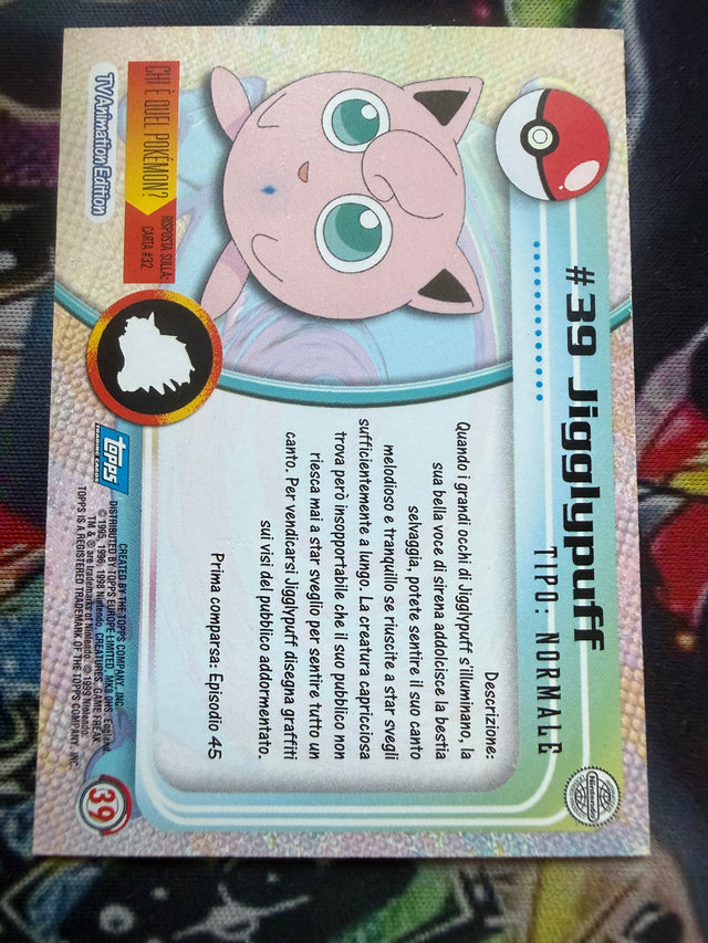 Topps Wigglytuff holo – Pokémon – foto 3