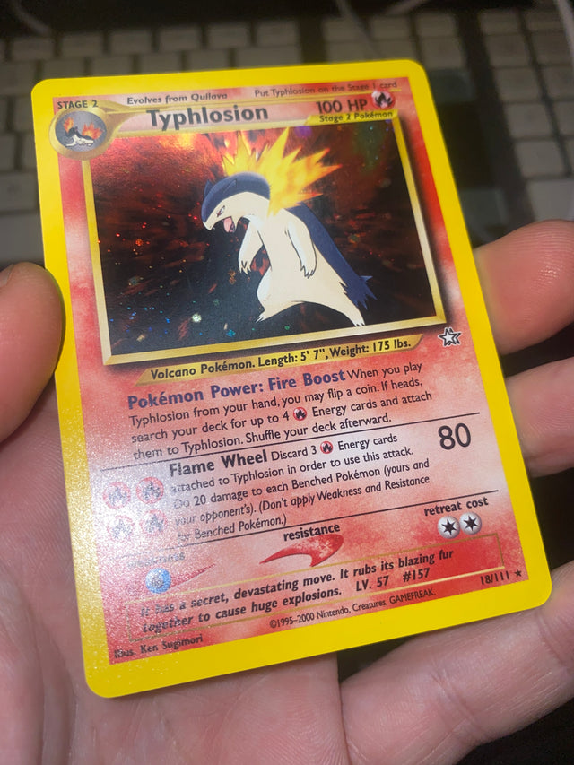 Typhlosion Neo Genesis 18/111 ENG EX – Pokémon – foto 3