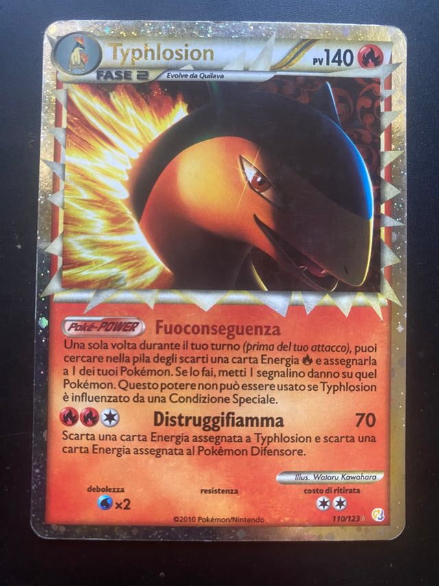 Typhlosion Prime 110/123 ITA EX+ HeartGold SoulSilver – Pokémon