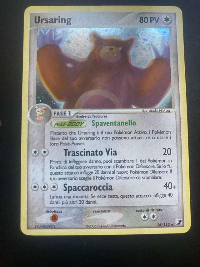 URSARING  16/115 ITA HOLO EX – Pokémon