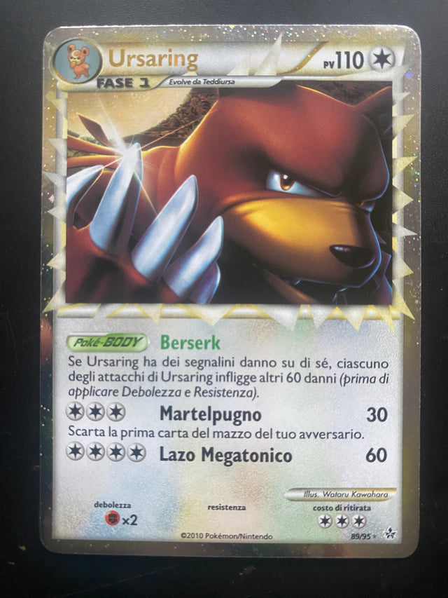Ursaring Prime ITA EX HeartGold SoulSilver – Pokémon