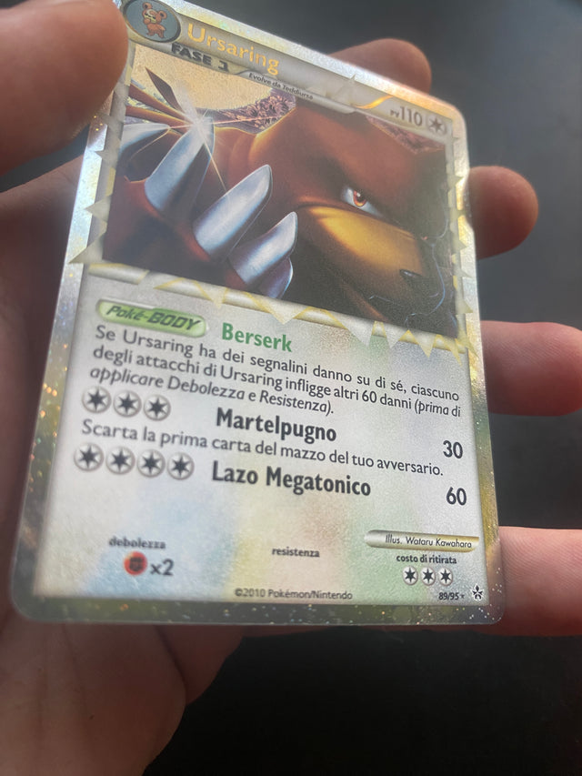 Ursaring Prime ITA EX HeartGold SoulSilver – Pokémon – foto 3