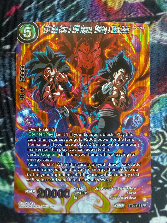 Vegeta e Goku SS4 FB06 – Dragon Ball