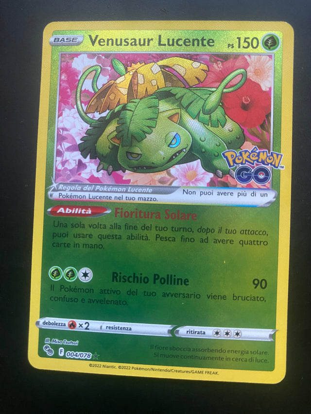 VENUSAUR LUCENTE NM ITA – Pokémon