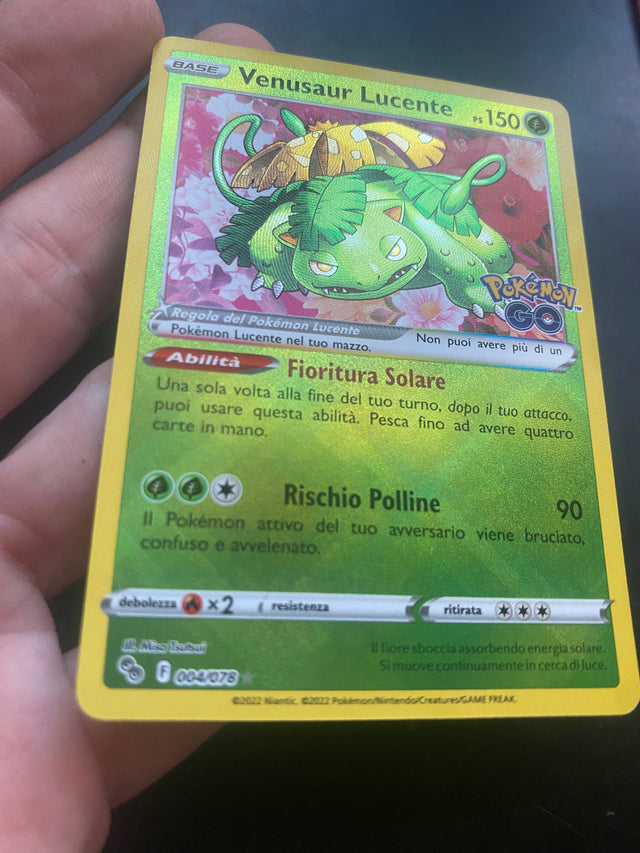VENUSAUR LUCENTE NM ITA – Pokémon – foto 3