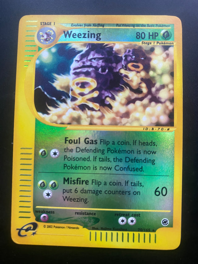 Weezing ENG E-Series Reverse Holo EX+ – Pokémon