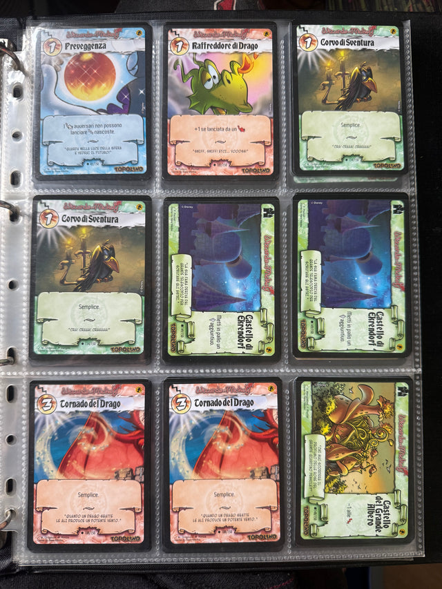 Wizards of Mickey 1 ed Lotto carte comuni