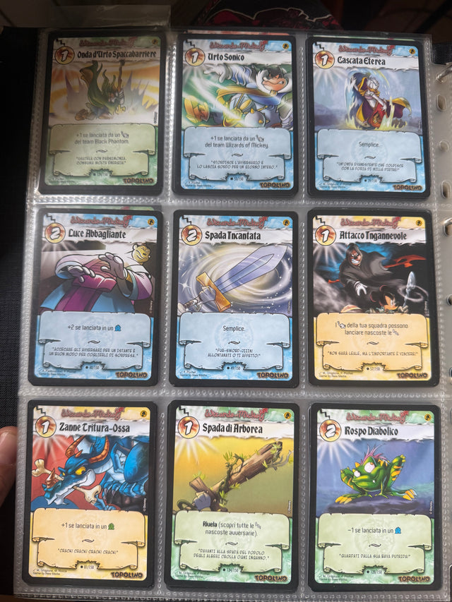 Wizards of Mickey 1 ed Lotto carte comuni – foto 12